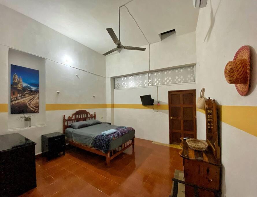 Gran Casa Colonial Equipada En El Centro De Valladolid. Villa Valladolid  Exteriör bild